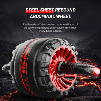 Auto Rebound Abdominal Muscle Wheel
