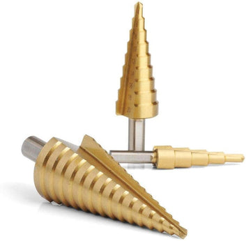 3 PCS  Cone Drill Titanium Bit Set   4-12/20/32mm