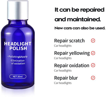 Car Headlight Repair Agent Wipe