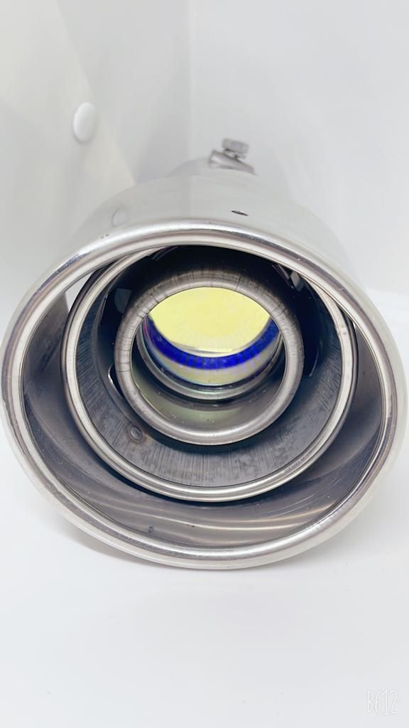 Exhaust Muffler Pipe with light