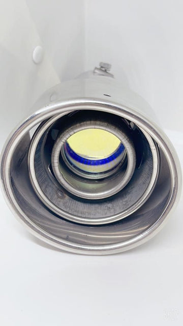 Exhaust Muffler Pipe with light